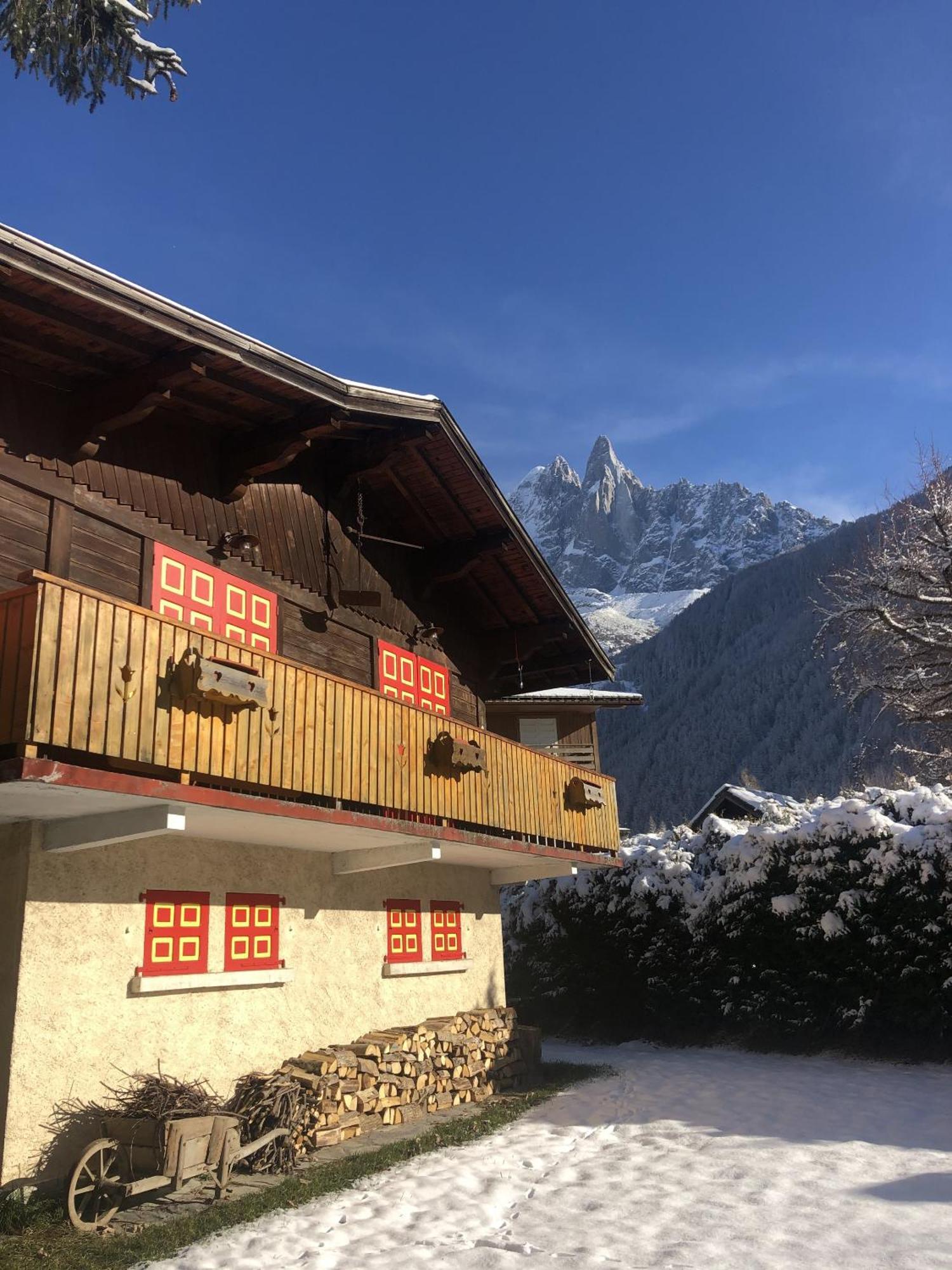 Chalet Baraka Vue Montblanc Chamonix Eksteriør bilde
