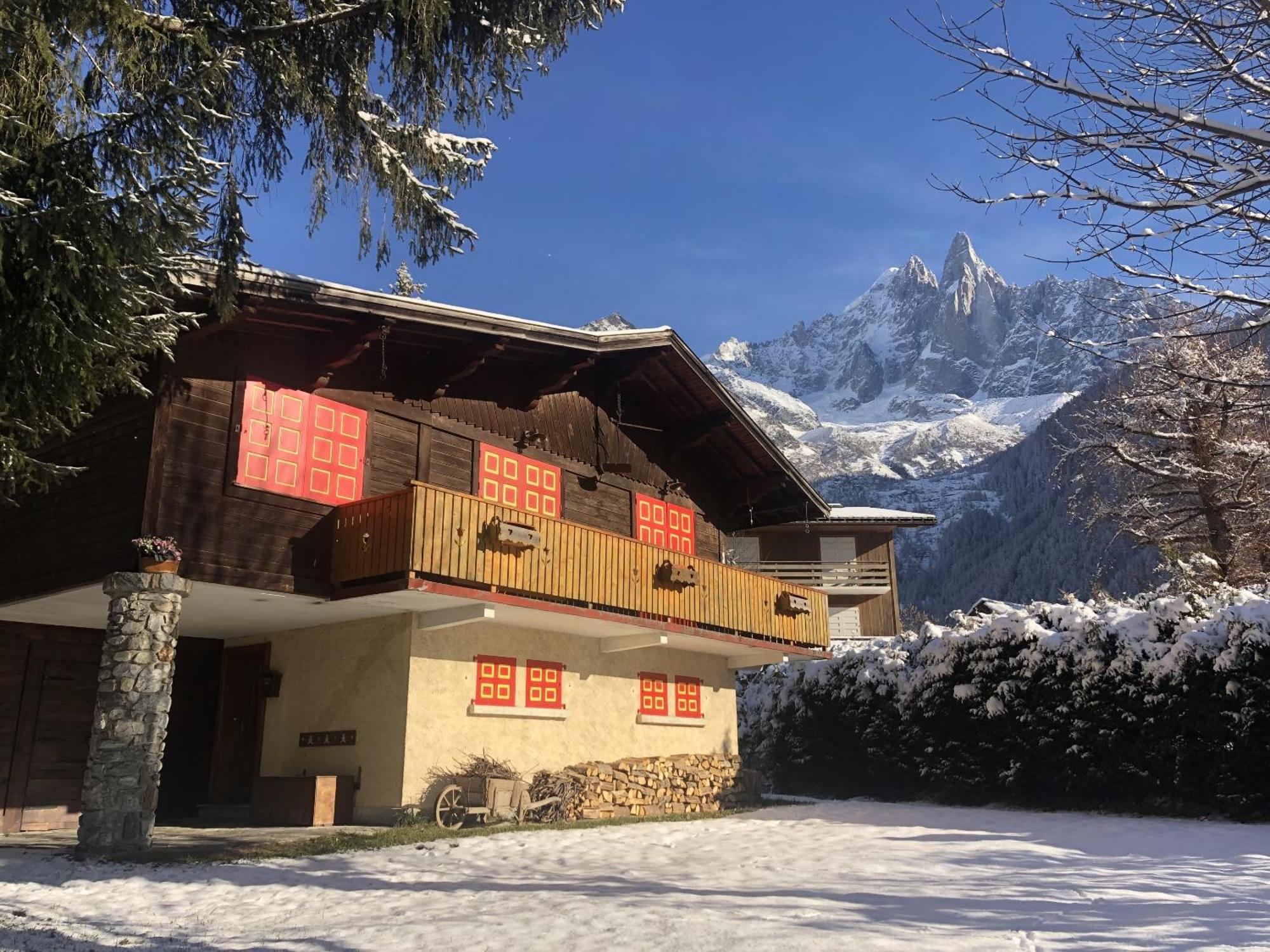 Chalet Baraka Vue Montblanc Chamonix Eksteriør bilde